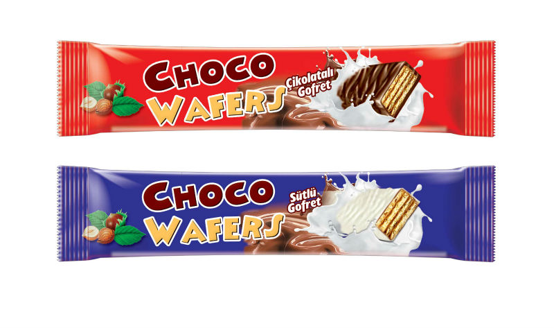 Choco Wafer Milkly Cocolin Coated Wafer with Hazelnut Cream products