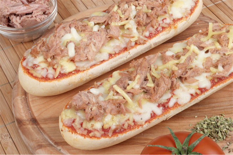 halal frozen pizza bread tuna