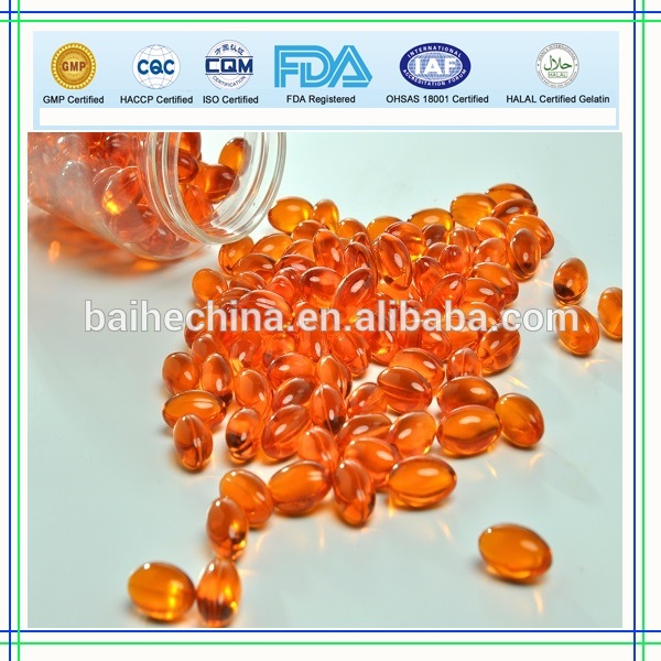 Gmpc Softgel Capsules Iu Natural Vitamin E China Biohek Or Private