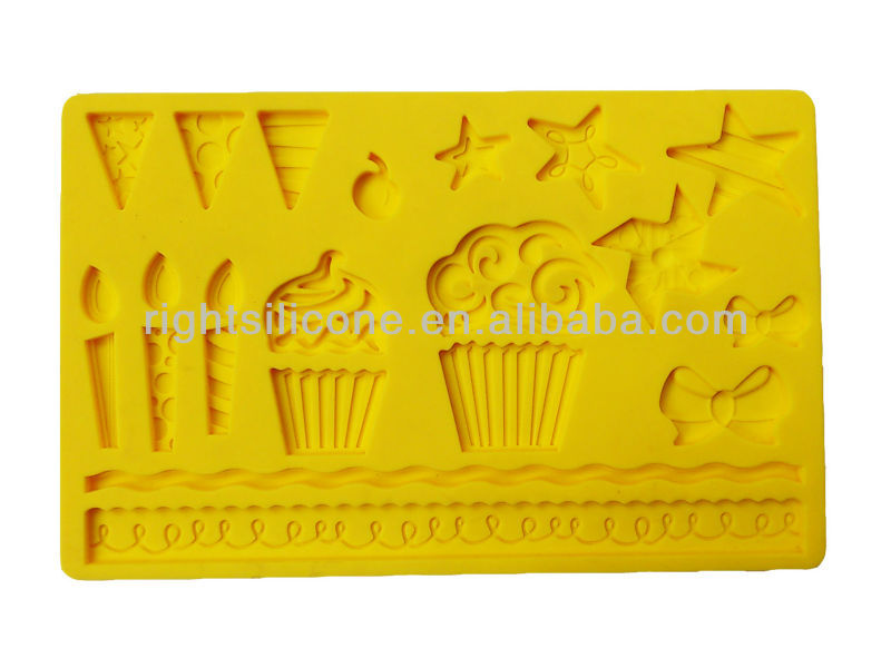 fancy silicone cake molds for cake decorating fondant ...