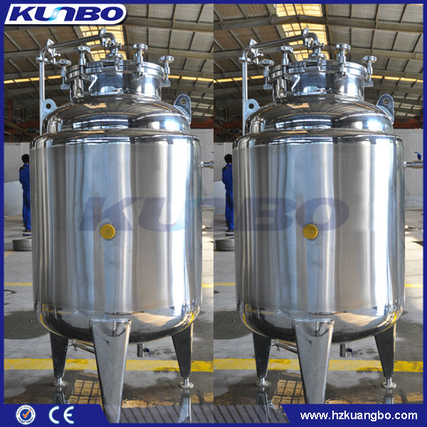 Food Grade Stainless Steel Storage Tank China KUNBO Price Supplier 21food