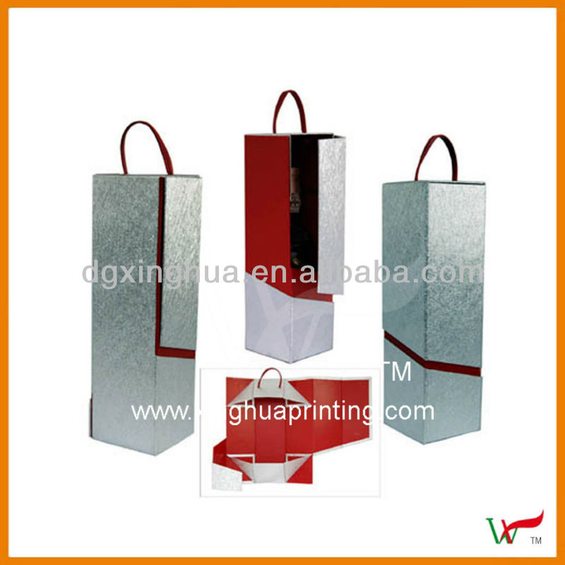 Corrugated Cardboard paper Red Wine Boxes wholesale products,China