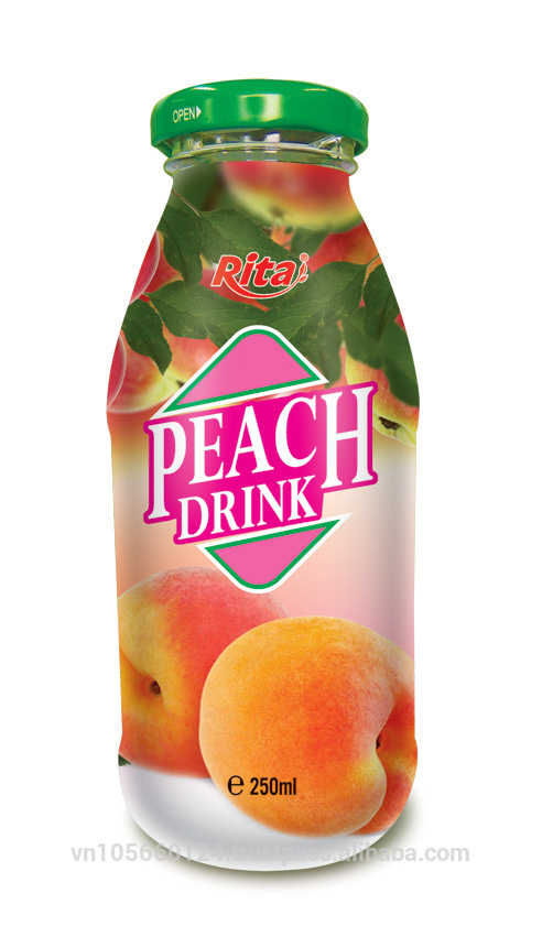 peach fruit juice drink