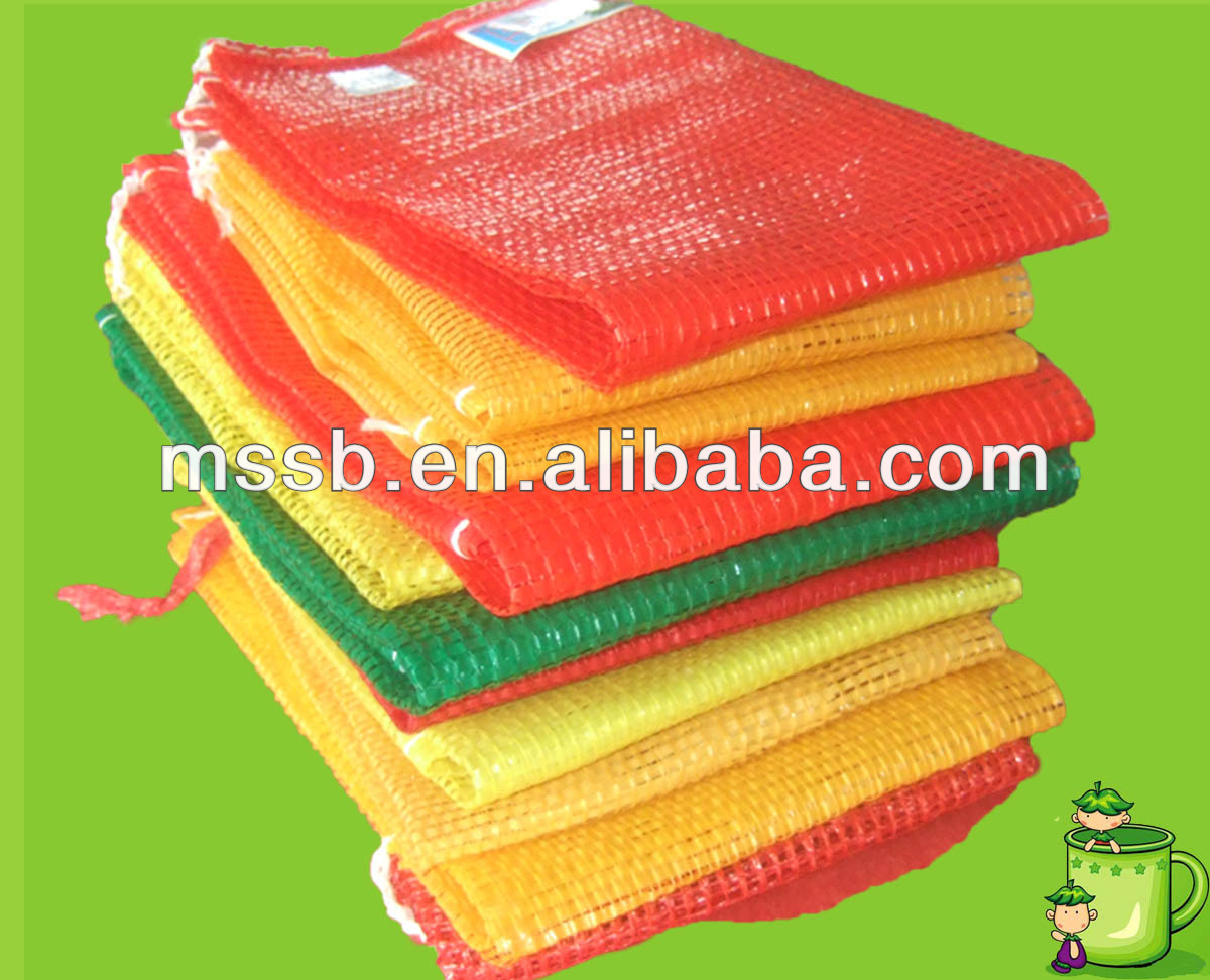 plastic mesh bags wholesale