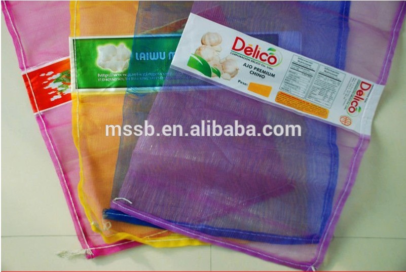 plastic mesh bags wholesale