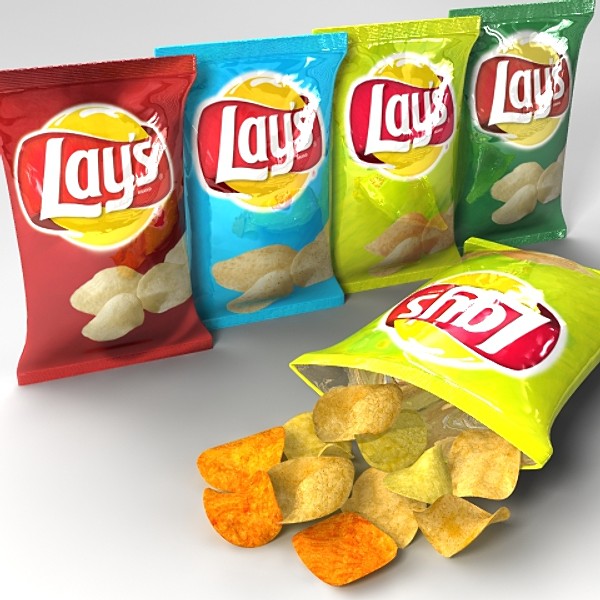 lays,doritos,pringles,raffles potato chips