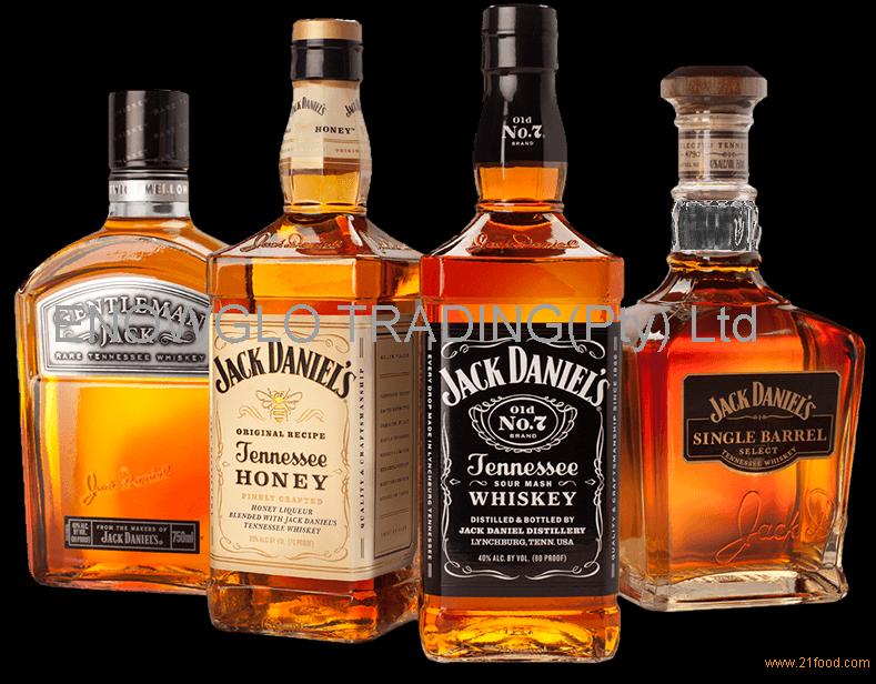 JACK DANIEL WHISKY ALL BRANDS from South Africa GAUTHENG