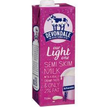 milk devondale skim lightest powder creamy 7l 1kg calcium instant semi uht 1l taste sm fat