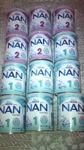 Nestle NAN 1 and 2 / Nido 1 plus milk powder