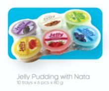 Jelly Pudding W/ Nata