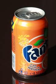 Fanta Can and plastic bottles 330ml