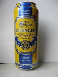 Oettinger Wheat Beer, 500ml Can.