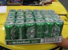 Heineken Beer Cans and Bottles