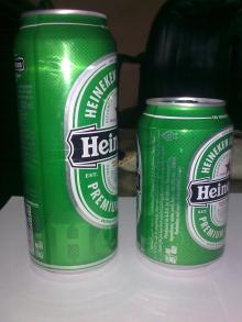 Heineken lager beer in can for sale