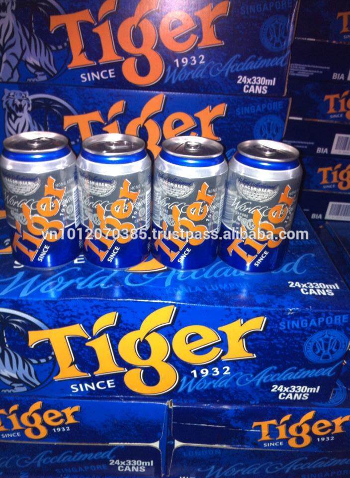 New Brand High Quality Tiger Beer 330ml Vietnam Tiger Price Supplier 21food