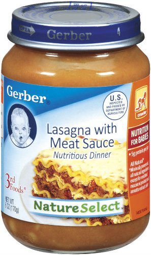 3RD FOODS LASAGNA WITH MEAT SAUCE 12 CASE 6 OUNCE,Hong Kong Gerber ...