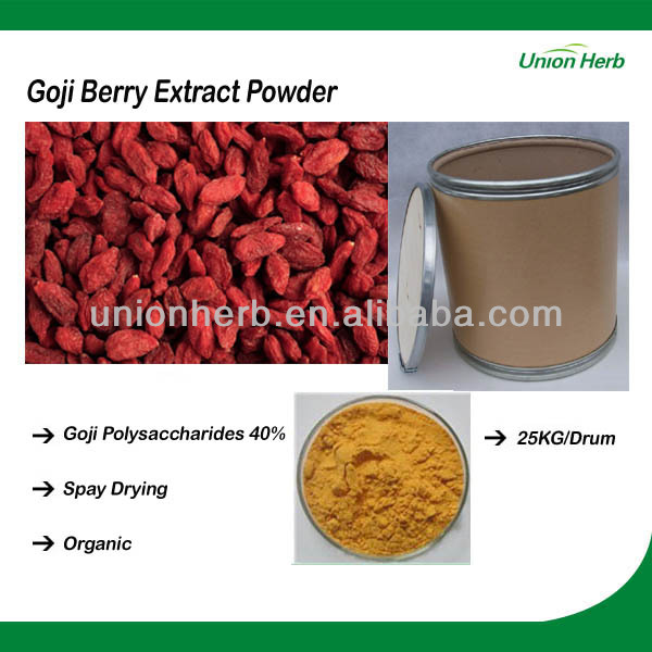 Organic Goji Berry Extract Powder Goji Polysacchrides