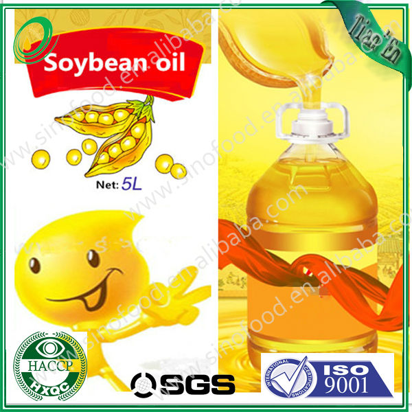 100 Pure soybean OilNon GMO,China TIAN'EN price supplier 21food