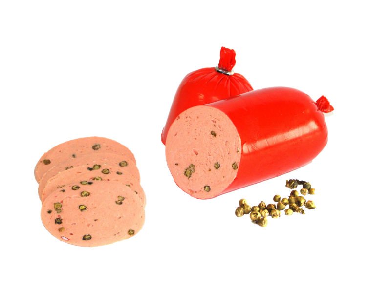 Beef Mortadella with Green pepper (Halal),United Arab Emirates Meat