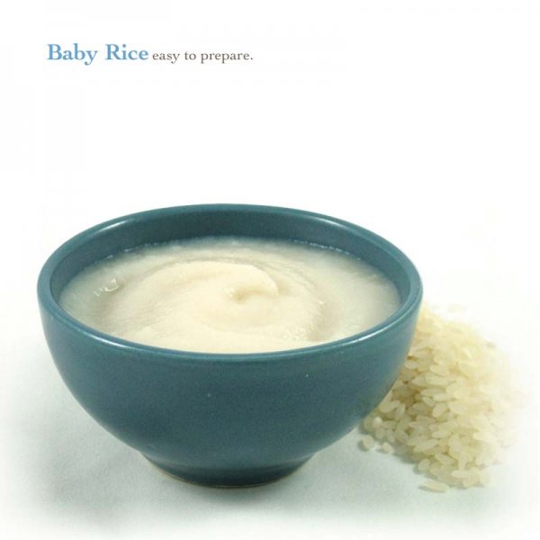 baby rice at 3 months