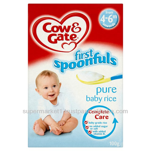 cow and gate cereal 4 months