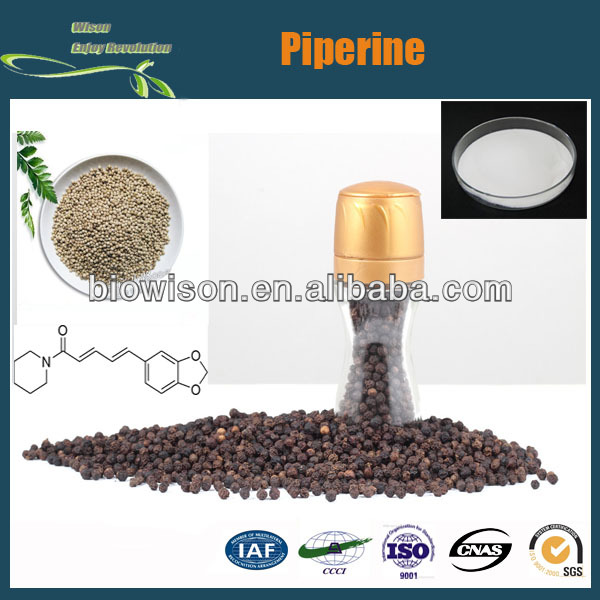 Pure Nature Black Pepper Extract Piperine 80%-99% CAS No.: 94-62-2
