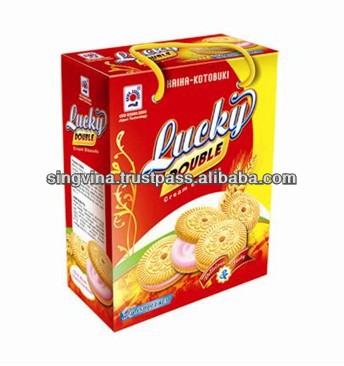 Lucky Double Cream Biscuits products,Singapore Lucky Double Cream ...