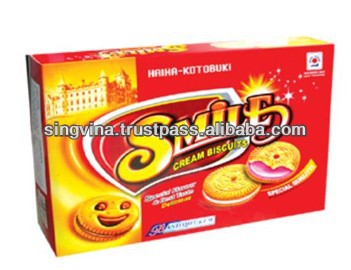 Smile Cream Biscuits,singapore Price Supplier - 21food