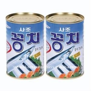 Sajo Pacific saury Cans 400g,South Korea price supplier - 21food