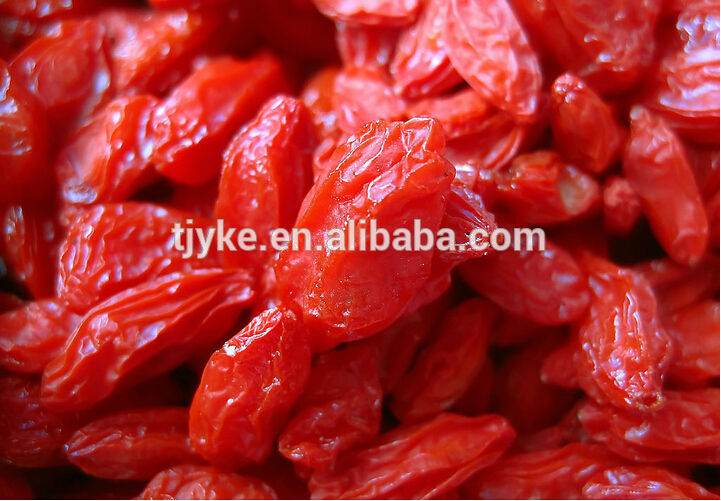 100 % organic dried Ningxia Goji berry 180/220/250/280/350/380/420/500/550/850 per 50g