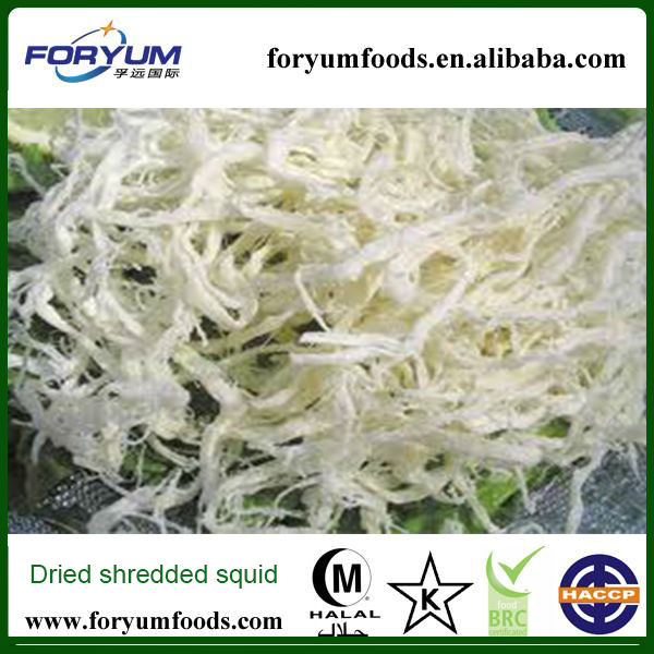 High-Quality Dried Shredded Squid for Korea Market Korea Style,China