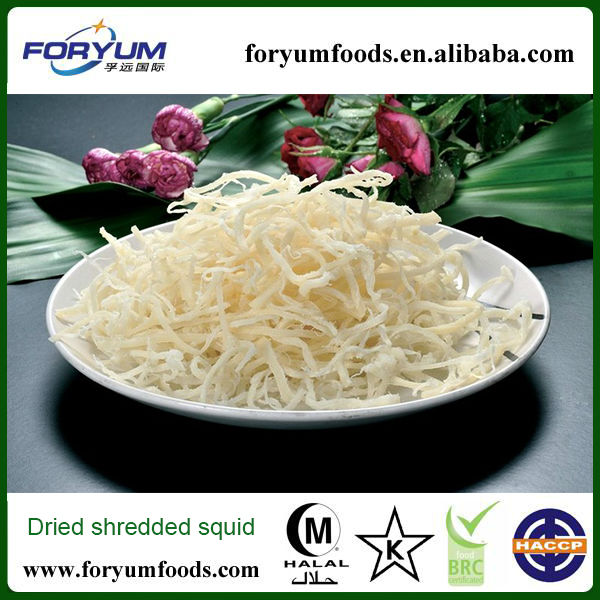 Tasty&Delicious Dried Shredded Squid for Korea/Russia Market Korea