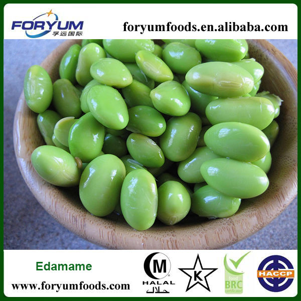 Frozen Shelled Edamame,China FORYUM or white label price supplier 21food