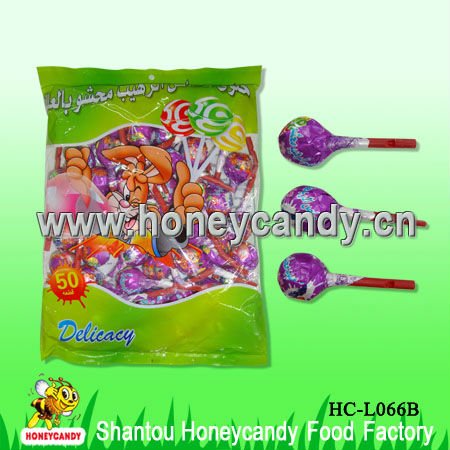 23g Tongue Painter Bubble Gum Big Pop Lollipop,China Honeycandy price ...