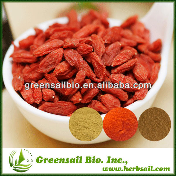 GMP&ISO9001 Certificate Dried Goji berry powder