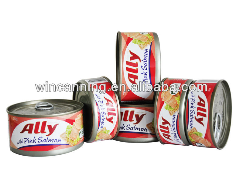 Pink Salmon Can / Salmon Fish Can,China OEM price supplier - 21food