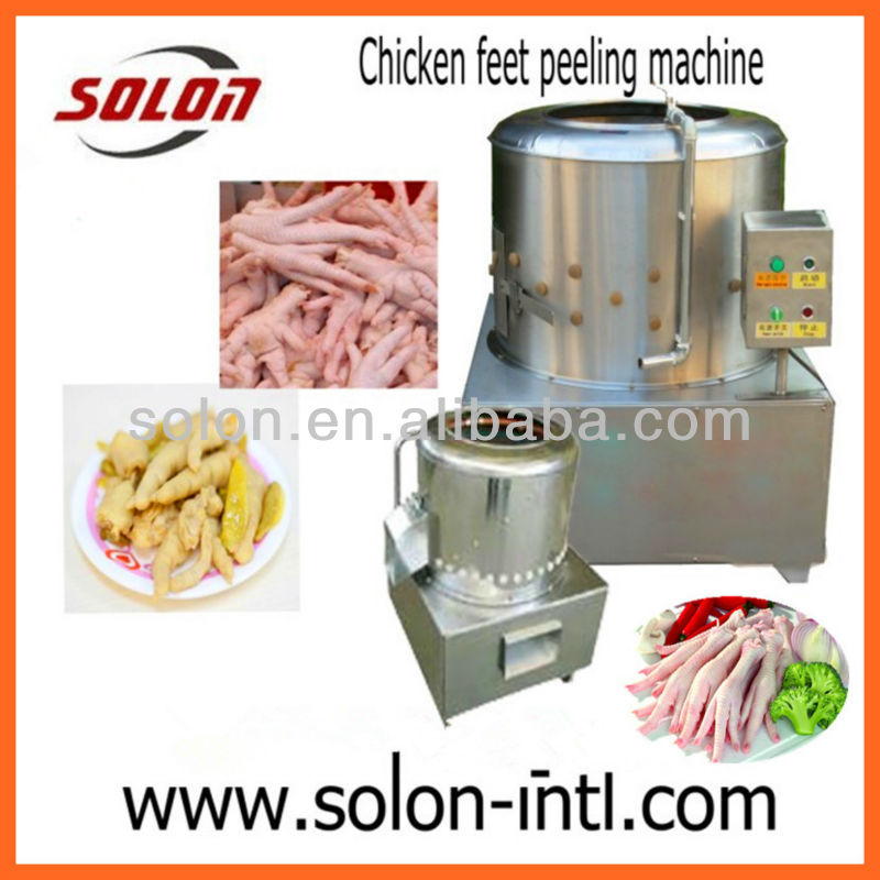 Automatic 380V mini chicken feet skin peeler machine with best price ...