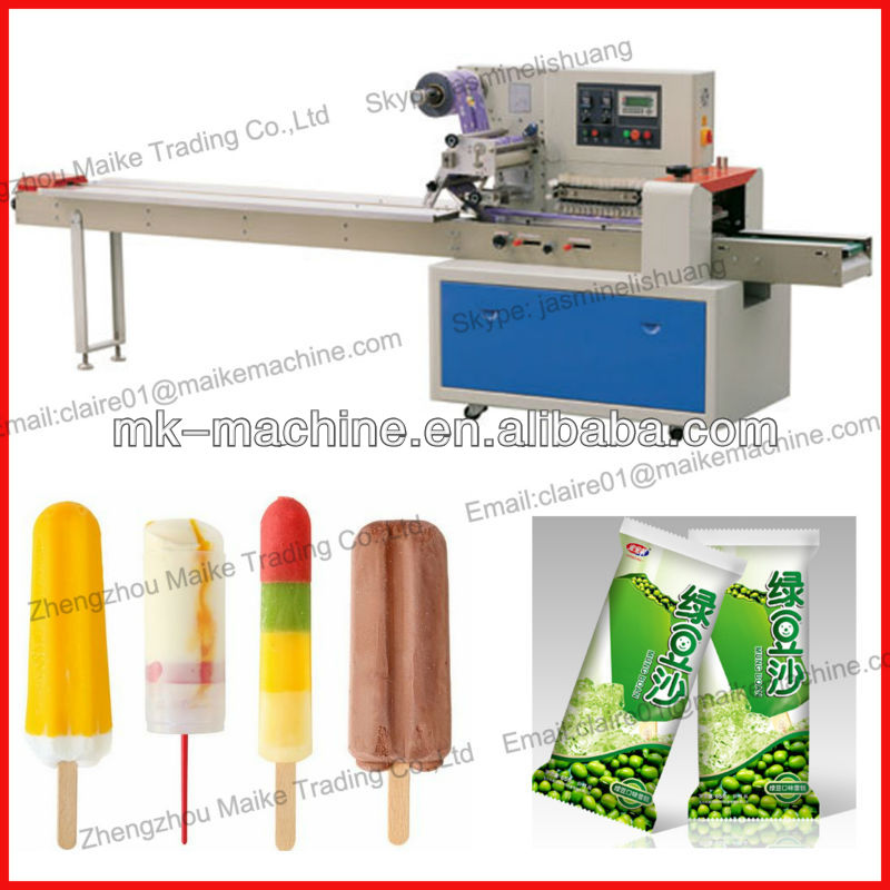 Automatic Multi-function snack food candy flow pack machine/lollipop ...