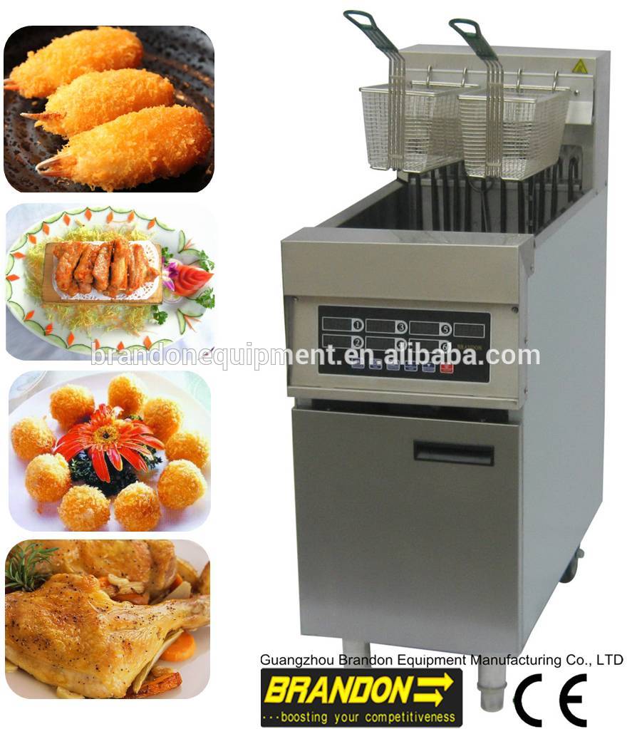 Brandon deep fat electrical fryer with drain oil extensions pipe,China ...