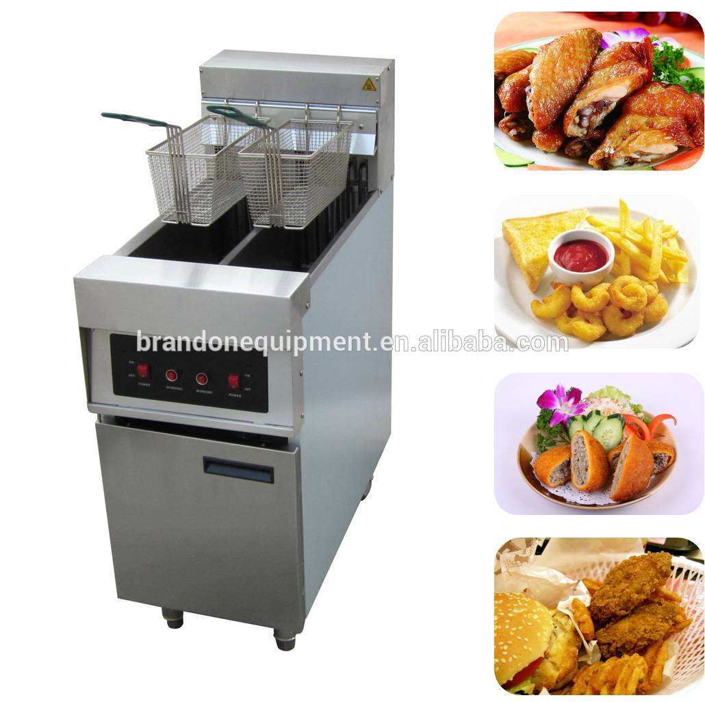 high quality upright deep fat electrical fryer with electronic ...