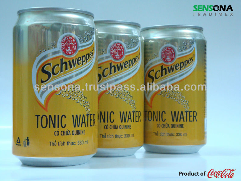 Soda Tonic Water 330ml can,Vietnam price supplier - 21food