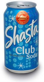 SHASTA Club soda products,United States SHASTA Club soda supplier