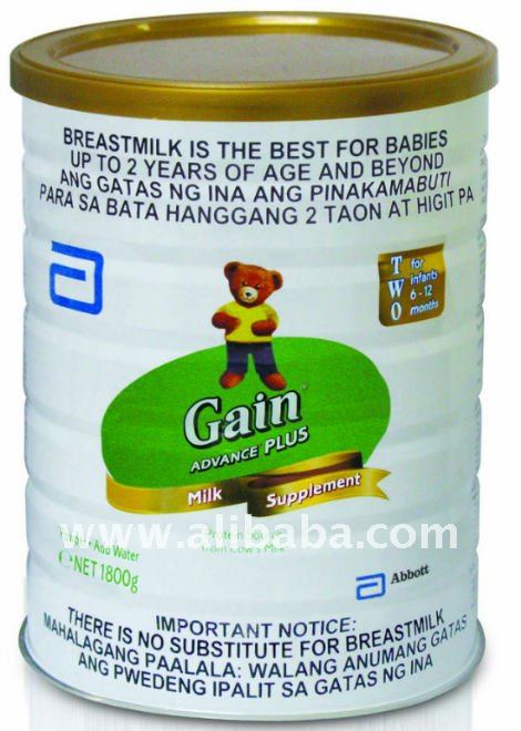 Gain plus milk store price