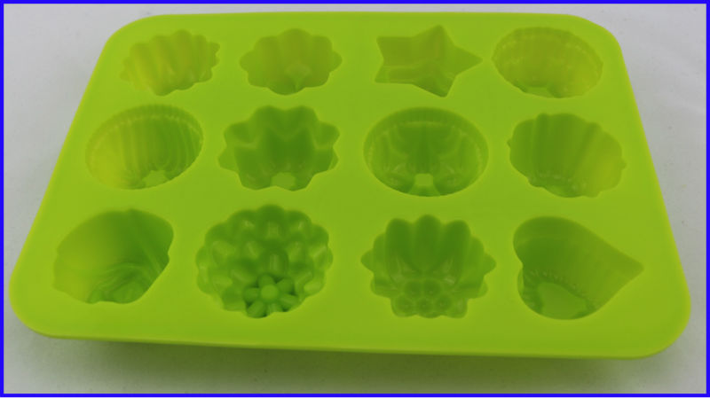 12 Cavity Flower Shaped hollow chocolate molds,China OEM/HORIZONSOURCE ...