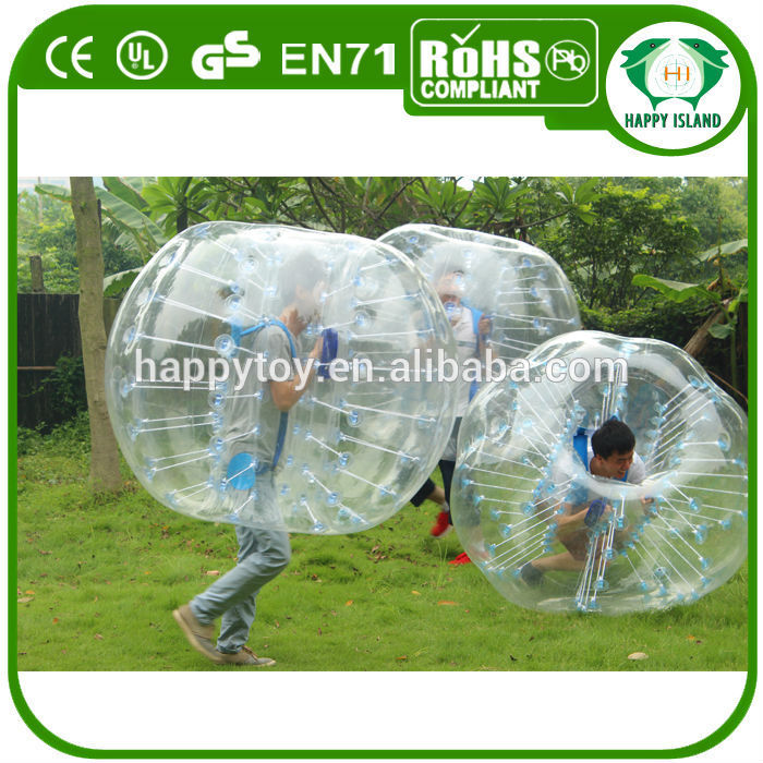 HI CE 1.2m/1.5m/1.7m dia PVC/TPU giant inflatable ball, soccer ball ...