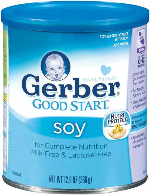 GERBER GOOD START Infant Formula Soy Based Powder 0-12 months 12.9OZ ...