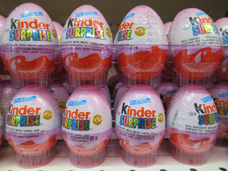 Ferror Kinder Surprise Eggs T48 Box Milk Chocolate Egg Kids Toy Pack of 48 X 20g 