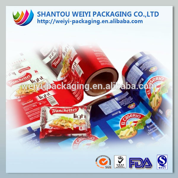 Plastic custom printed food packaging/ plastic food packaging/ food