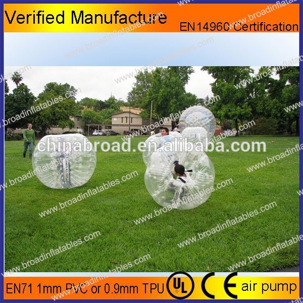 bubble soccer suit