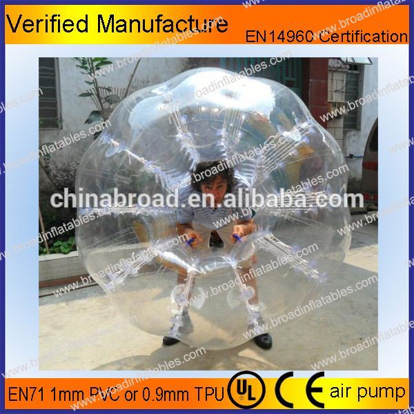 big human bubble ball